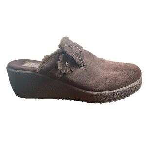 ROXY CLOG Y2K brown sz 8